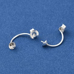 925 Sterling Silver Earring Backs&nbsp;STER-G037-02S