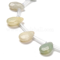 Natural Flower Amazonite Beads Strands&nbsp;G-Q167-A10-01