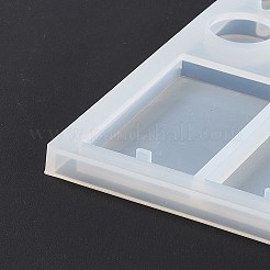 Geometrical Shape Pendant Silicone Molds&nbsp;DIY-D076-04