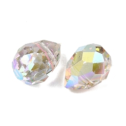 Electroplated Glass Beads&nbsp;GLAA-K062-01A-FR11