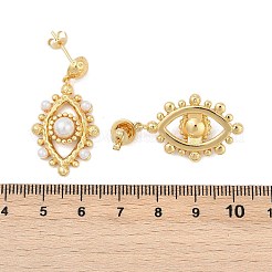 Brass Stud Earrings&nbsp;KK-U058-63B-G