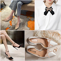 4Pcs Alloy Rhinestone Shoe Decoration&nbsp;AJEW-GF0009-29KCG