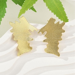 Brass Stud Earrings&nbsp;EJEW-M066-02G