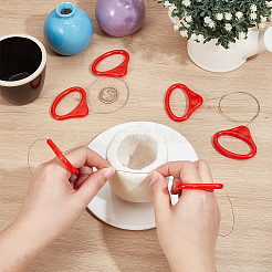 3Pcs Steel Wire Clay Cutter&nbsp;AJEW-CN0007-89A