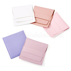 5Pcs 5 Ccolors Square PU Leather Envelope Pouches&nbsp;ABAG-TA0001-77