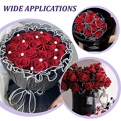 Polyester Flower Bouquet Wrapping Mesh Paper&nbsp;DIY-WH0569-38B