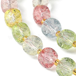 Synthetic Colored Topaz Crystal Beads Strands&nbsp;G-Q010-A14-01