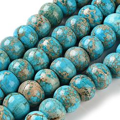 Natural Imperial Jasper Beads Strands&nbsp;G-Z129-A01-03