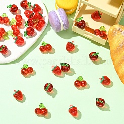 30Pcs 3 Styles Transparent Acrylic Pendants&nbsp;OACR-YW0003-48