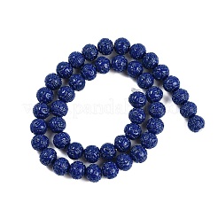 Synthetic Coral Carved Beads Strands&nbsp;CORA-M001-20A
