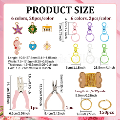 DIY Keychain Making Kits&nbsp;DIY-PH0034-97