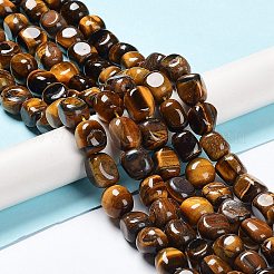Natural Tiger Eye Beads Strands&nbsp;G-C038-02K