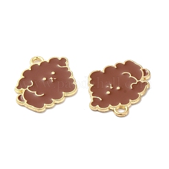 Alloy Enamel Pendants&nbsp;ENAM-D046-22G-01