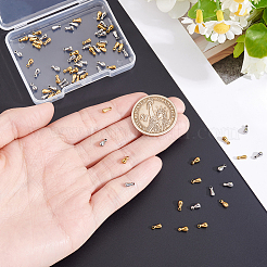80Pcs 4 Colors 201 Stainless Steel Charms&nbsp;STAS-BBC0010-81