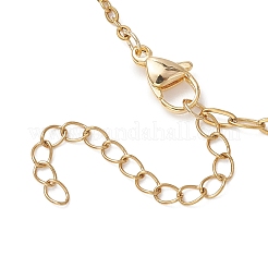 304 Stainless Steel Mixed Chain Necklace Makings&nbsp;AJEW-JB01549