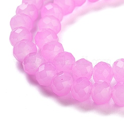 Baking Paint Imitation Jade Glass Bead Strands&nbsp;DGLA-A034-J6MM-A49