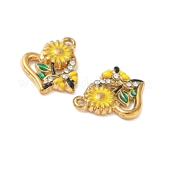 304 Stainless Steel Rhinestone Pendants&nbsp;STAS-I346-36G