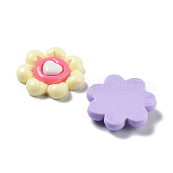 Opaque Resin Cabochons&nbsp;RESI-G084-01