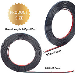 Matte Style PVC Self-Adhesive Floor Seam Stickers&nbsp;DIY-WH0033-51A-02