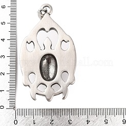 316 Surgical Stainless Steel Big Pendants&nbsp;STAS-Z073-26AS