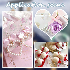 200Pcs 4 Styles Handmade Polyester Costume Accessories&nbsp;DIY-SP0004-74