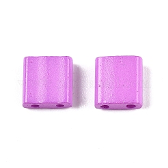 2-Hole Baking Paint Glass Seed Beads&nbsp;SEED-S023-17C-15