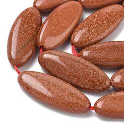 Synthetic Goldstone Beads Strands&nbsp;G-B078-E14-01B