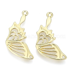 Hollow Alloy Kitten Open Back Bezel Pendants&nbsp;LS-PALLOY-WH0080-20KCG-RS
