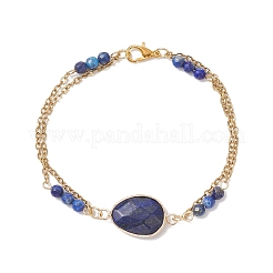 3Pcs Natural & Synthetic Gemstone Beads Multi-strand Bracelets&nbsp;BJEW-JB12122