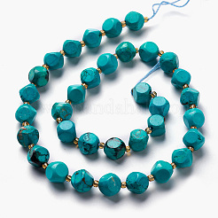 Synthetic Magnesite Bead Strands&nbsp;G-M367-22B-1