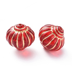 Plating Acrylic Beads&nbsp;OACR-P007-03B