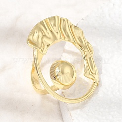 Brass Finger Rings&nbsp;KK-CBA0E55-09G
