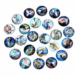 Glass Cabochons&nbsp;GGLA-S036-20A