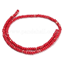 Synthetic Imperial Jasper Beads Strands&nbsp;G-L635-A09-4x2mm-01