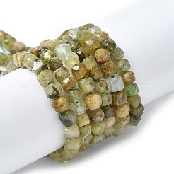 Natural Green Garnet Beads Strands&nbsp;G-NH0044-A01