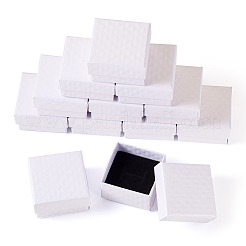 Rhombus Textured Cardboard Ring Gift Storage Boxes&nbsp;CON-TAC0001-07A