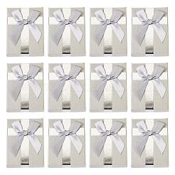 Rectangle Paper Jewelry Gift Boxes with Bowknot&nbsp;CON-TAC0010-89B