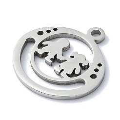 Non-Tarnish 304 Stainless Steel Pendants&nbsp;STAS-C097-36P
