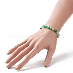 Gradient Color Faceted Glass Beaded Kids Bracelets&nbsp;BJEW-JB09173