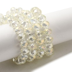 8x5~6.5mm AB Color Plated Electroplate Glass Beads Strands for Jewelry Making&nbsp;X-EGLA-D020-8x5mm-70