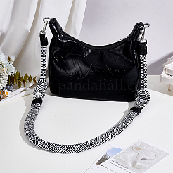 Striped Nylon Round Cord Bag Straps&nbsp;AJEW-WH0348-822