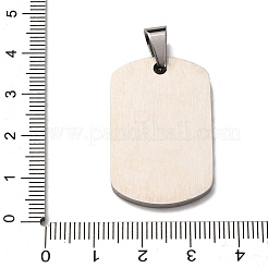304 Stainless Steel Pendants&nbsp;STAS-F323-04P