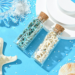 6Pcs 3 Sets 3 Styles Transparent Glass Wishing Bottle Decoration&nbsp;AJEW-CN0004-05