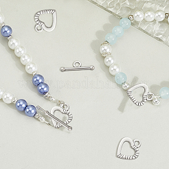 100 Sets Tibetan Style Alloy Toggle Clasps&nbsp;TIBE-SP0001-27
