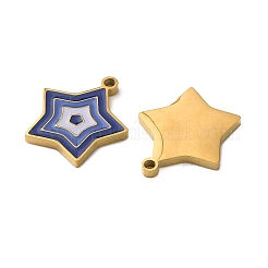 304 Stainless Steel Enamel Pendants&nbsp;STAS-B100-07G
