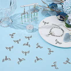 40Pcs Tibetan Style Alloy Chandelier Components&nbsp;FIND-SC0023-76