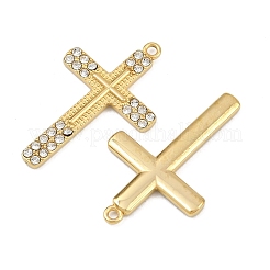 304 Stainless Steel Rhinestone Pendants&nbsp;STAS-P419-11G-02