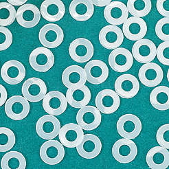 100Pcs Nylon Washers&nbsp;FIND-CN0002-17B