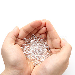 200Pcs Transparent Glass Cabochons&nbsp;GGLA-YW0001-03