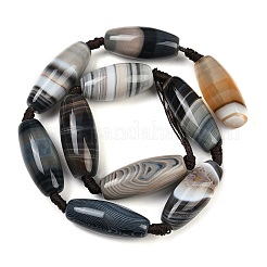 Natural Agate Beads Strands&nbsp;G-NH0052-A01